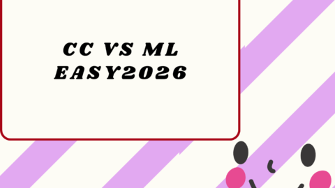 cc vs ml Easy2026