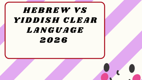 Hebrew vs Yiddish2026